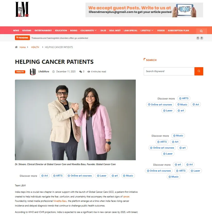 Helping Cancer Patients